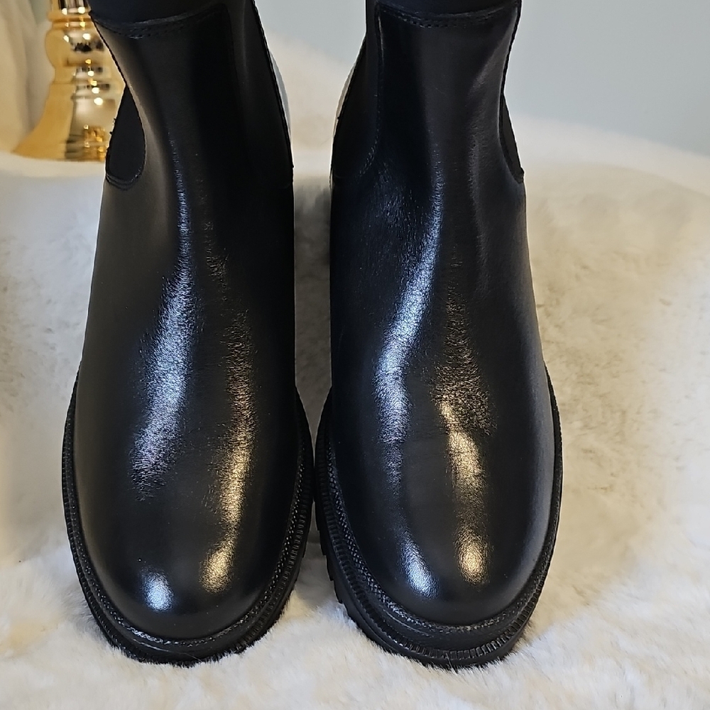 NEW! Harley-Davidson Lenora Black Leather Boots - Picture 6 of 14